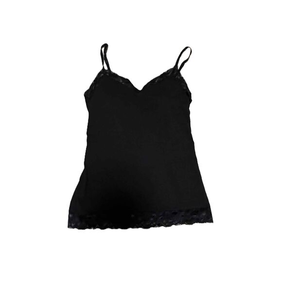 No Boundaries Other - No Boundaries Black Lace Detailing V-Neck Camisole Womens Size Small